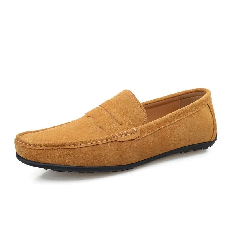 Herrenhalbschuhe Mit Quaste Spaltleder Atmungsaktiv Schwarze Schuhe Weiche Lässige Sommerpantoletten Elegante Sandalen Flache - Rot